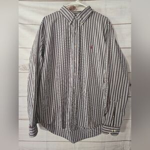 Ralph Lauren Custom Fit Striped Button Down Shirt